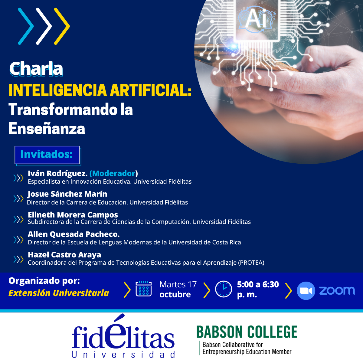 invitacion charla